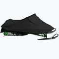 200 Denier Storage Snowmobile Wrap Fitting for the 2014-2015 Ski Doo Bombardier Model GSX SE E-TEC 800R Snowmachine Sled. All Black.