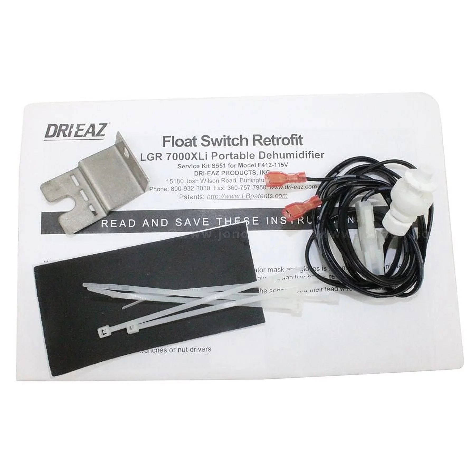 DriEaz Overflow Safety Switch for LGR 7000XLi (0201666 S551)