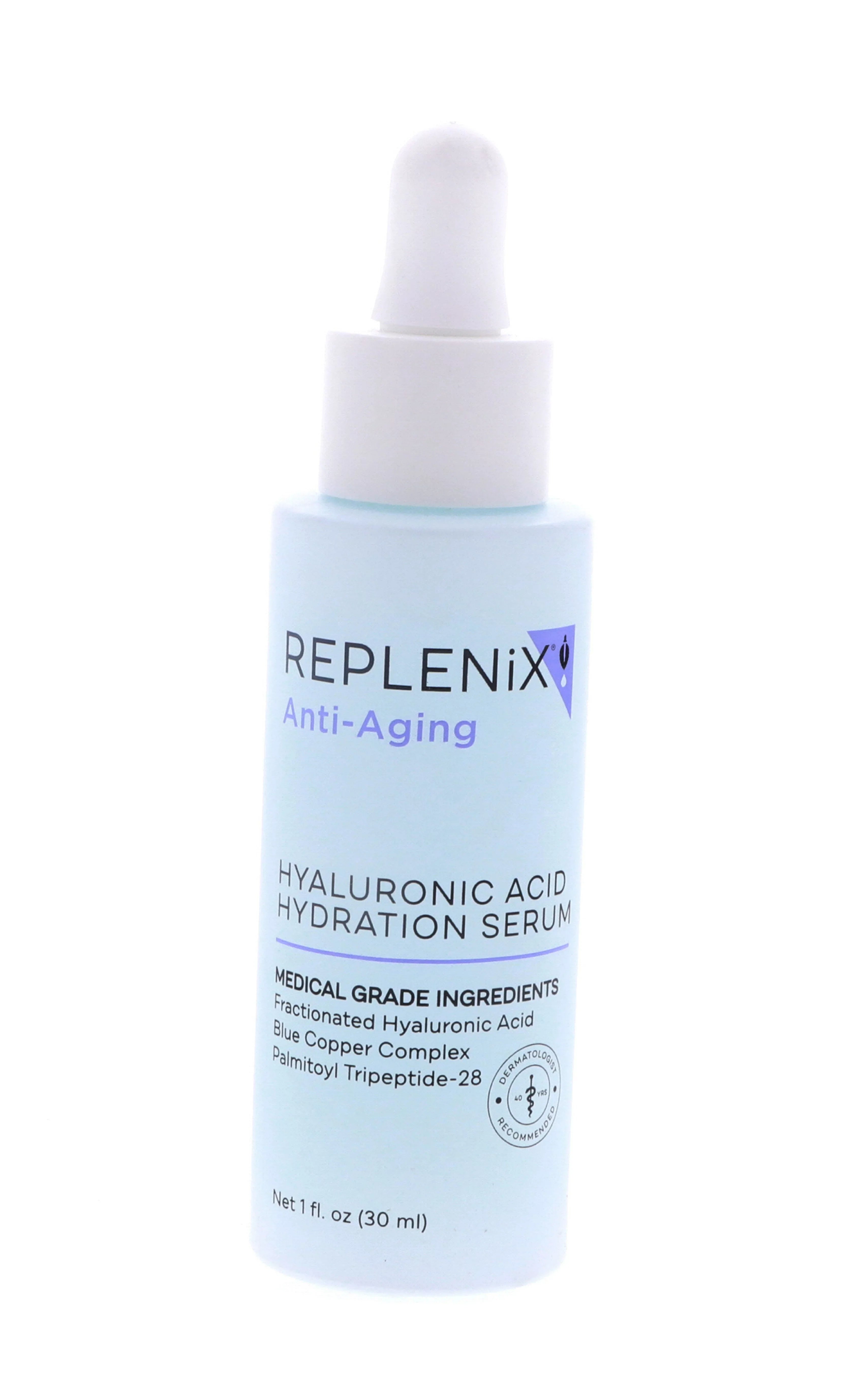 Replenix Pure Hydration Hyaluronic Acid Serum, 1 Oz