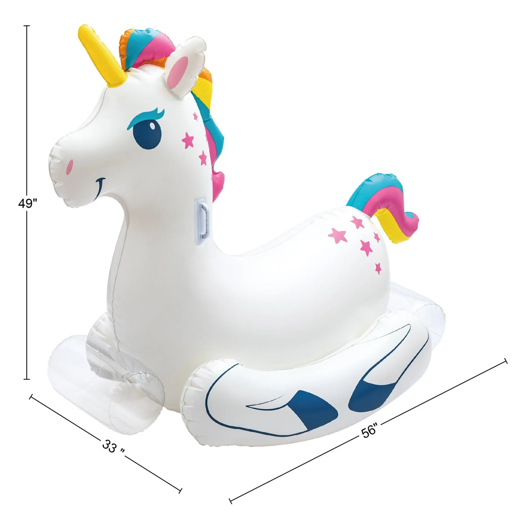 Bluescape Rock-n-Spray Unicorn Sprinkler，Ages 3 & Up, Unisex