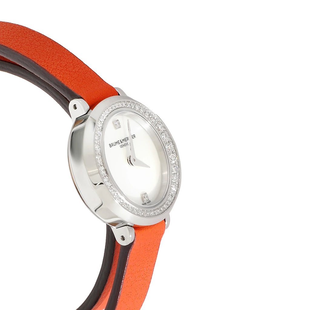 Baume & Mercier Promesse MOA10290 Women's Watch in Stainless Steel Pre-Owned
