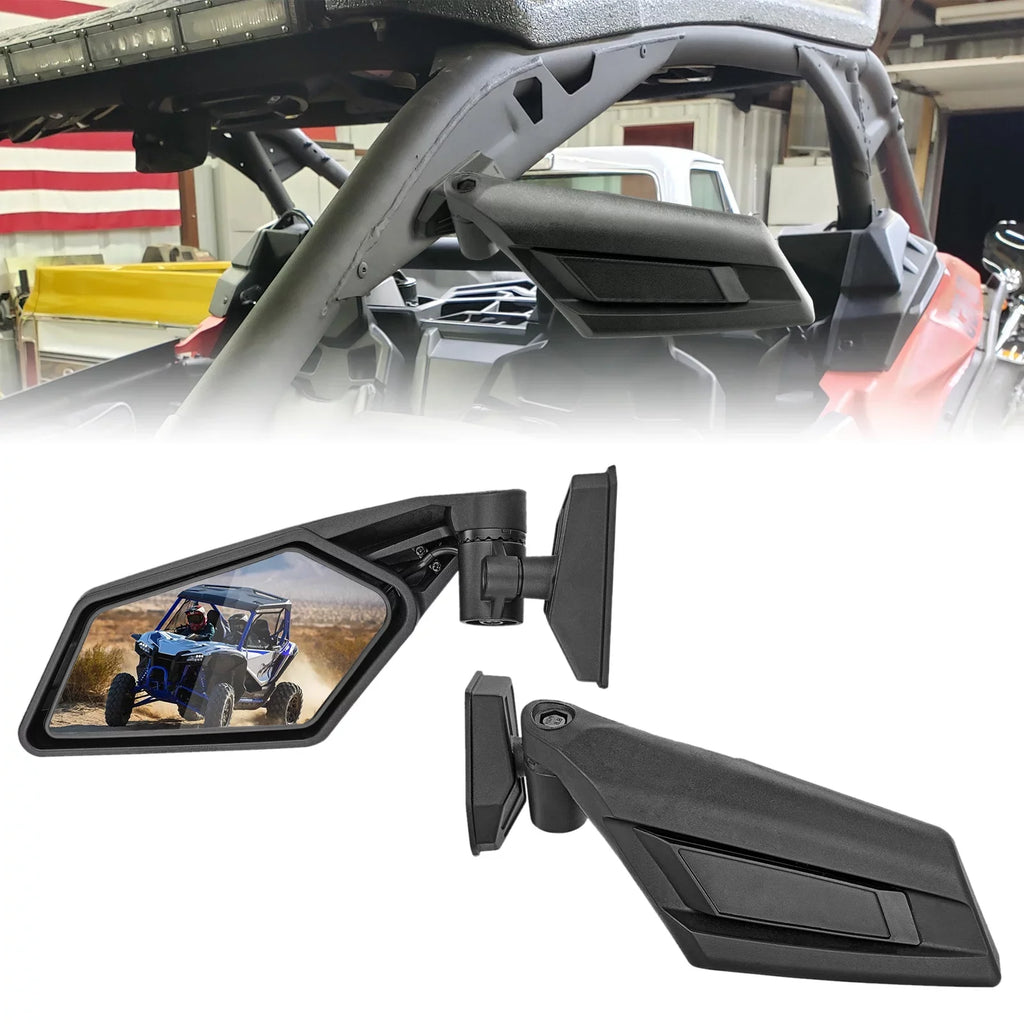 WEISEN - NEW 360° Adjustable Racing Side Rear View Mirrors For Can-Am Maverick X3 MAX RS Turbo 2017-2022 | Upgrade Style