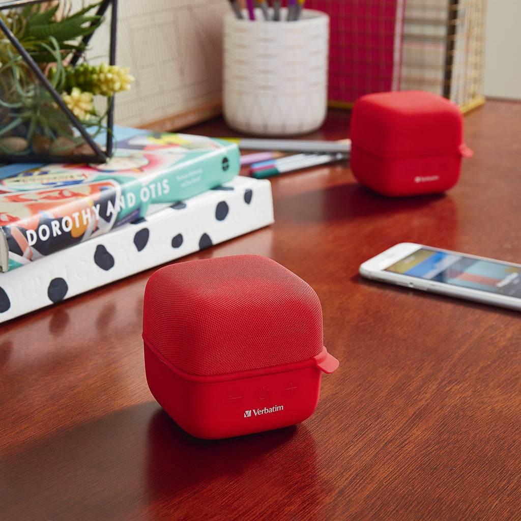Verbatim 70225 Wireless Bluetooth Speaker System - Red