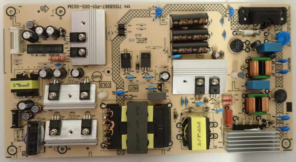 Vizio D55X-G1 Power Supply (715G8967-P01-005-003M) PLTVIW461XAB1