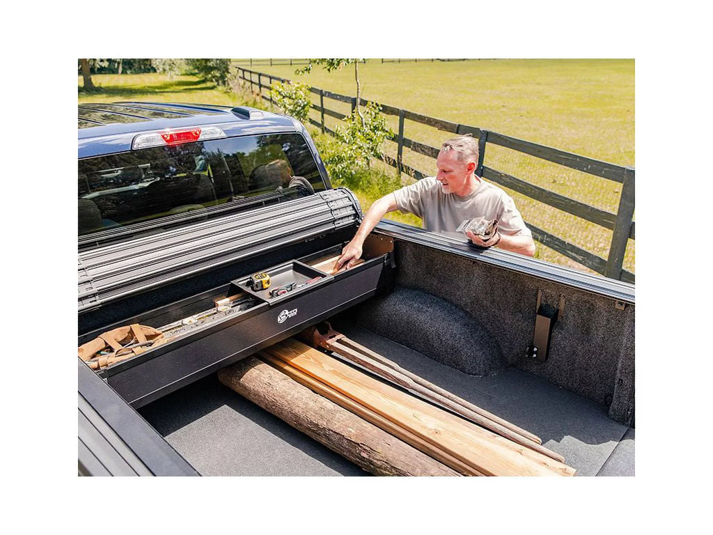 BAK by RealTruck BAKBox 2 Fold-Away Utility Box | 92401 | Matching with 2000 - 2021 Toyota Tundra (All Beds)