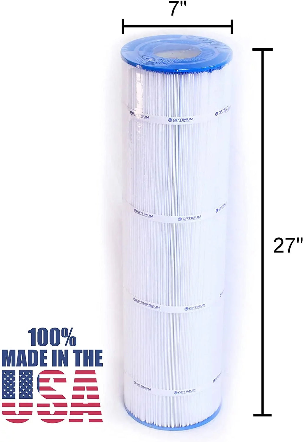 Pool Filter 4-Pack, Replaces Jandy CL460 R0554600, Unicel C-7468, Filbur FC-0810, & Pleatco PJAN115 Filter Cartridges - Made in USA