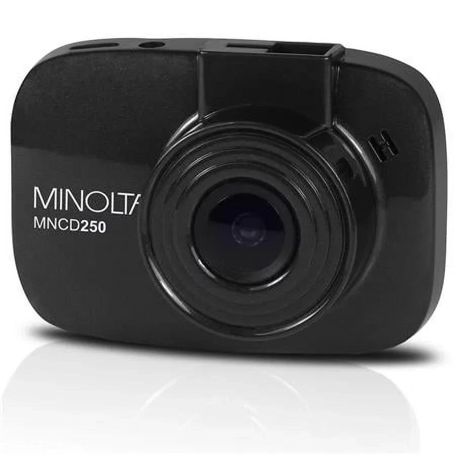 MNCD250 Full HD 12MP 2.2" LCD Screen Dash Cam, Black