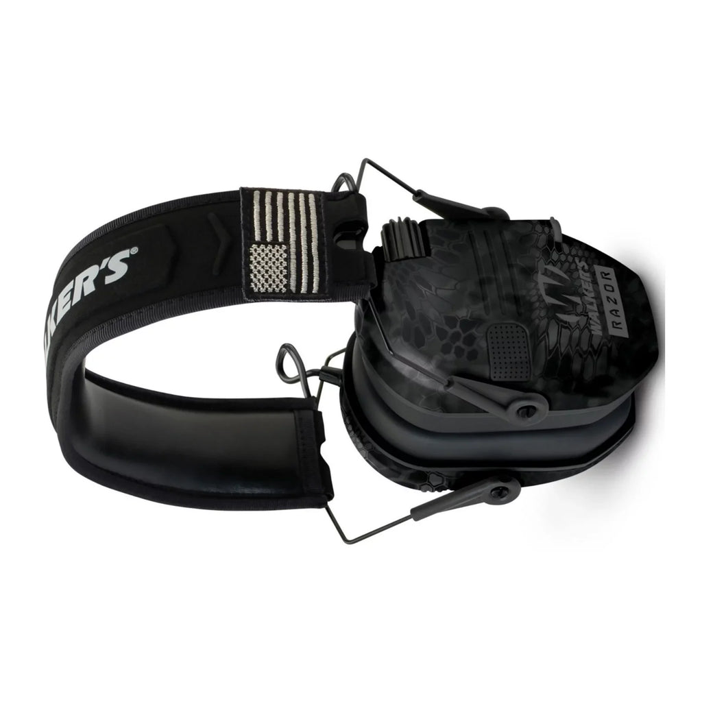 Walker's Razor Slim Shooting Muffs Kit Patriot Series (Kryptek Camo) w/Glasses