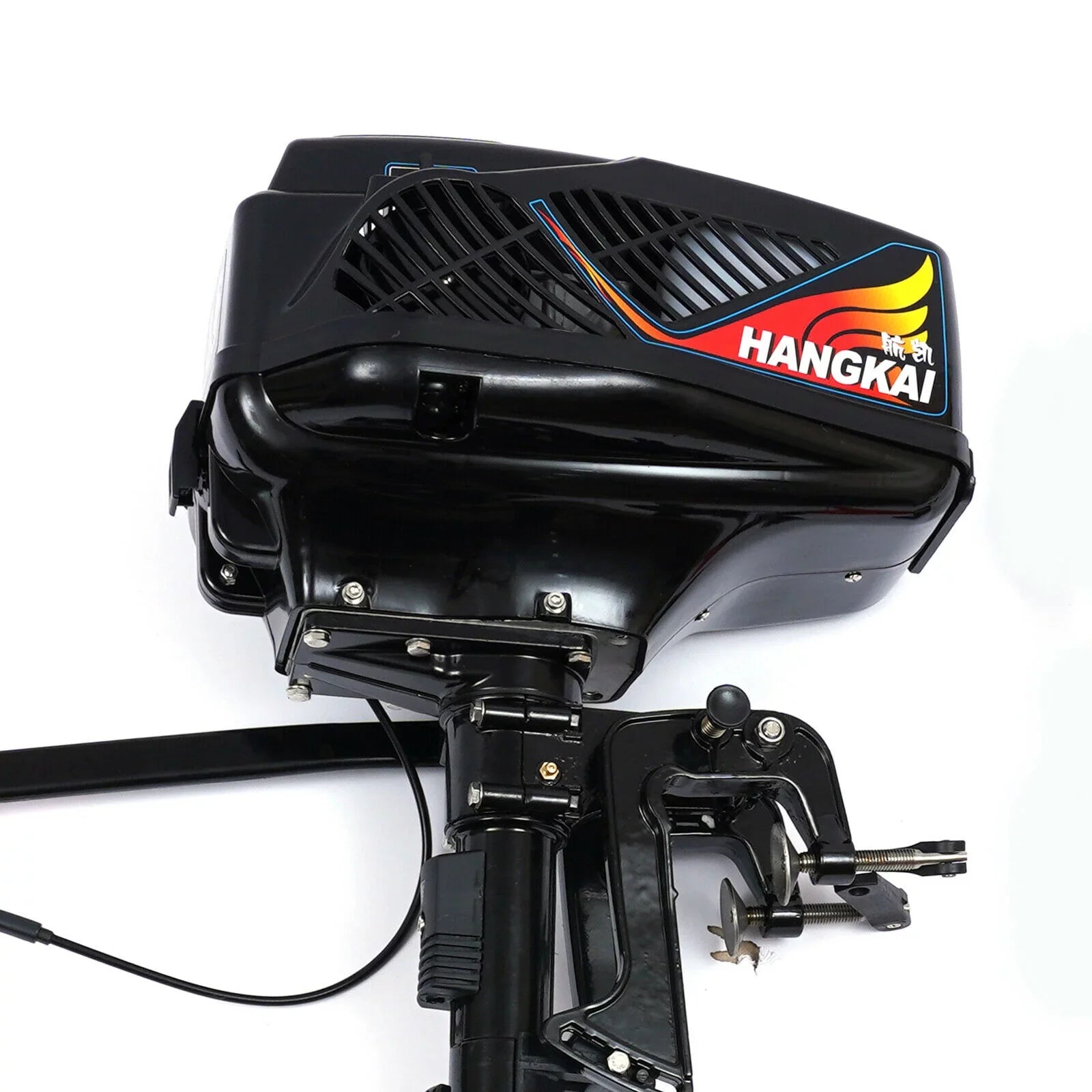 TOOL1SHOoo 3.6HP 2 Stroke Outboard Motor Fishng Ship Motor Engine Water Cooling Short Shaft