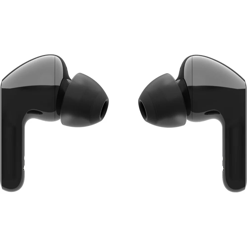 Open Box LG TONE Free FN5W - Wireless Charging True Wireless Bluetooth Earbuds with Meridian Sound, Noise Reduction, Dual Microphone for Work/Home Office, iPhone and Android Matching Black