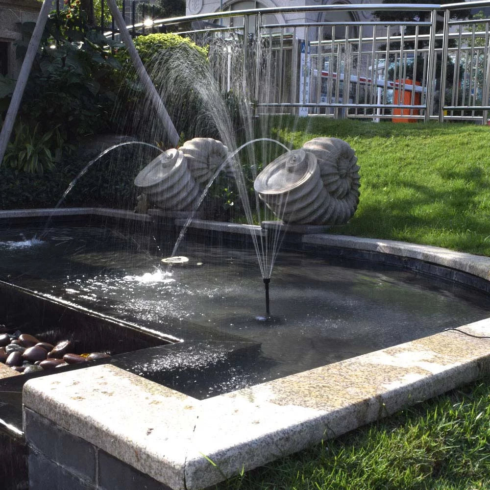 High Solar Water Pump Garden Fountain, Eco friendly and Efficient Decor