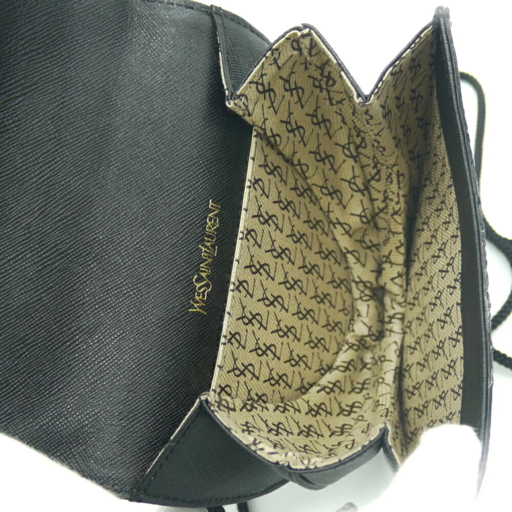 Pre-Owned YVES SAINT LAURENT Yves Saint Laurent leather shoulder bag (Good)