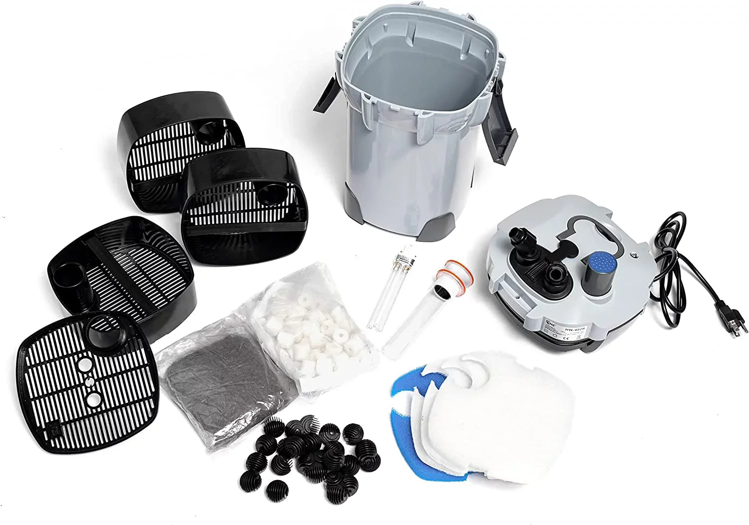 CNZ HW-402B 265GPH Canister Filter with Built-in 9w Sterilizer