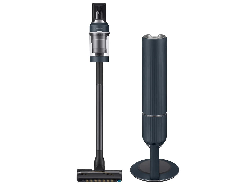 Restored Samsung VS20A9580VB/AA-RB Bespoke Jet Cordless Stick Vacuume with Clean Station Blue - Certified Refurbished