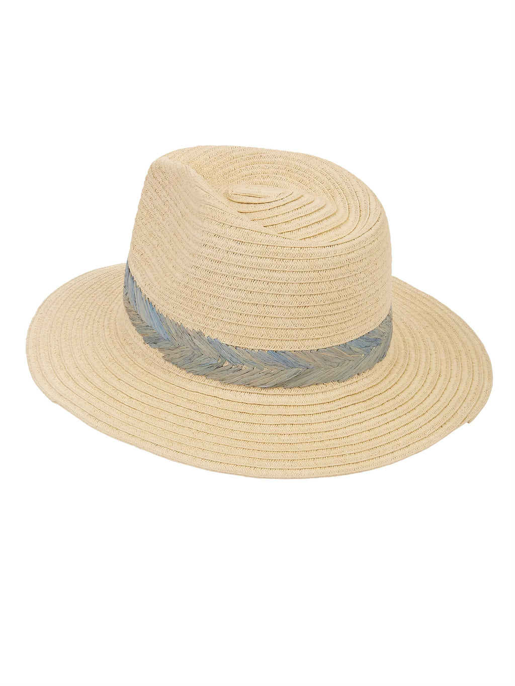 Eliza May Rose Women's Palm Straw Fedora