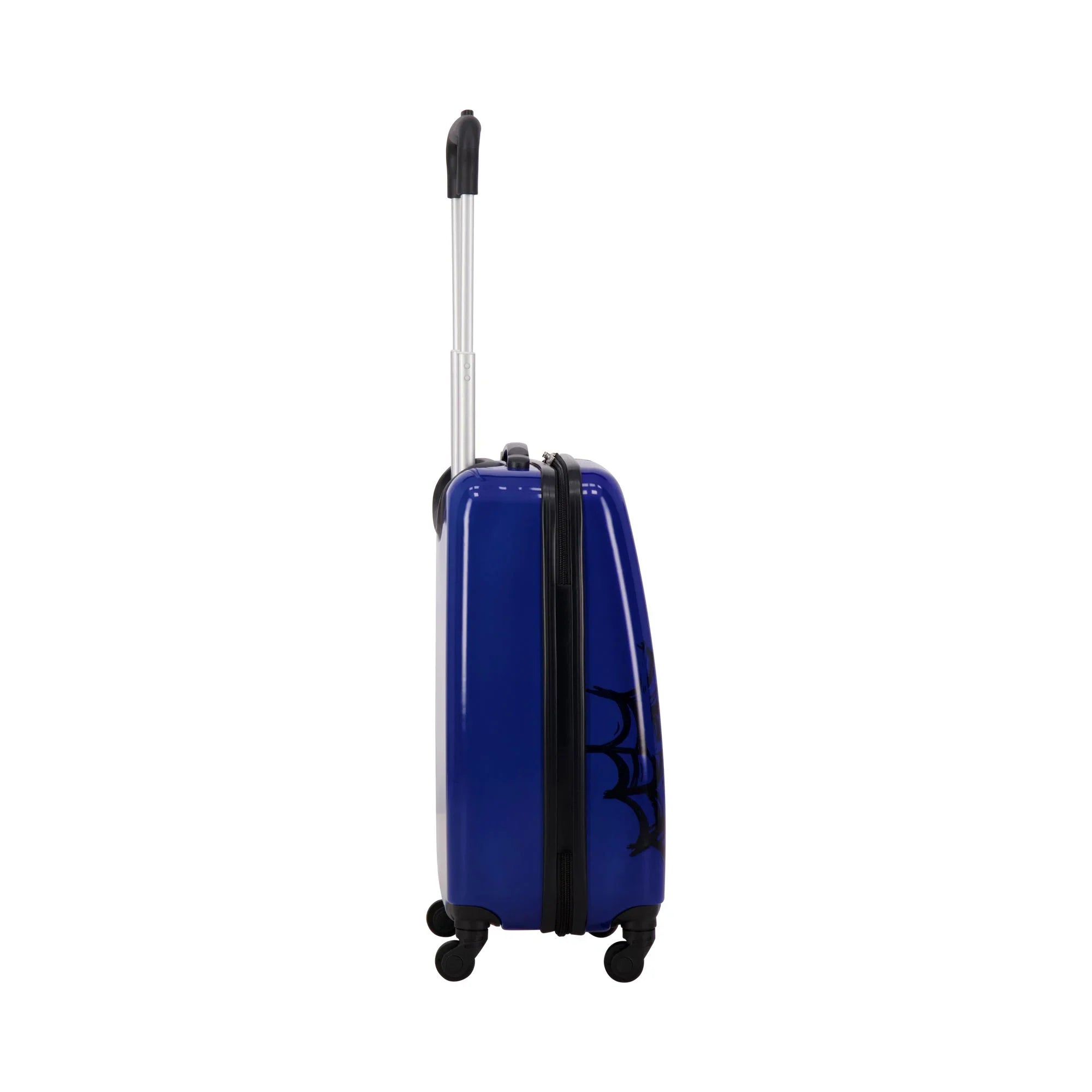 Marvel Spider-Man 21 Inch Kids Rolling Luggage, Hardshell Carry On Suitcase with Spinner Wheels, Blue