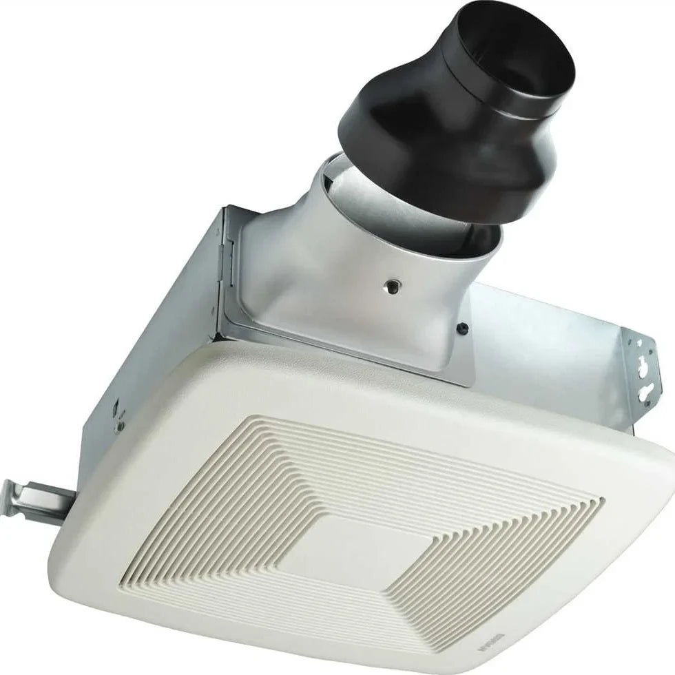Broan-Nutone Lp80 Broan Lopro Bathroom Exhaust Fan 80 Cfm 1.0 Sones 13 X 14 In. White
