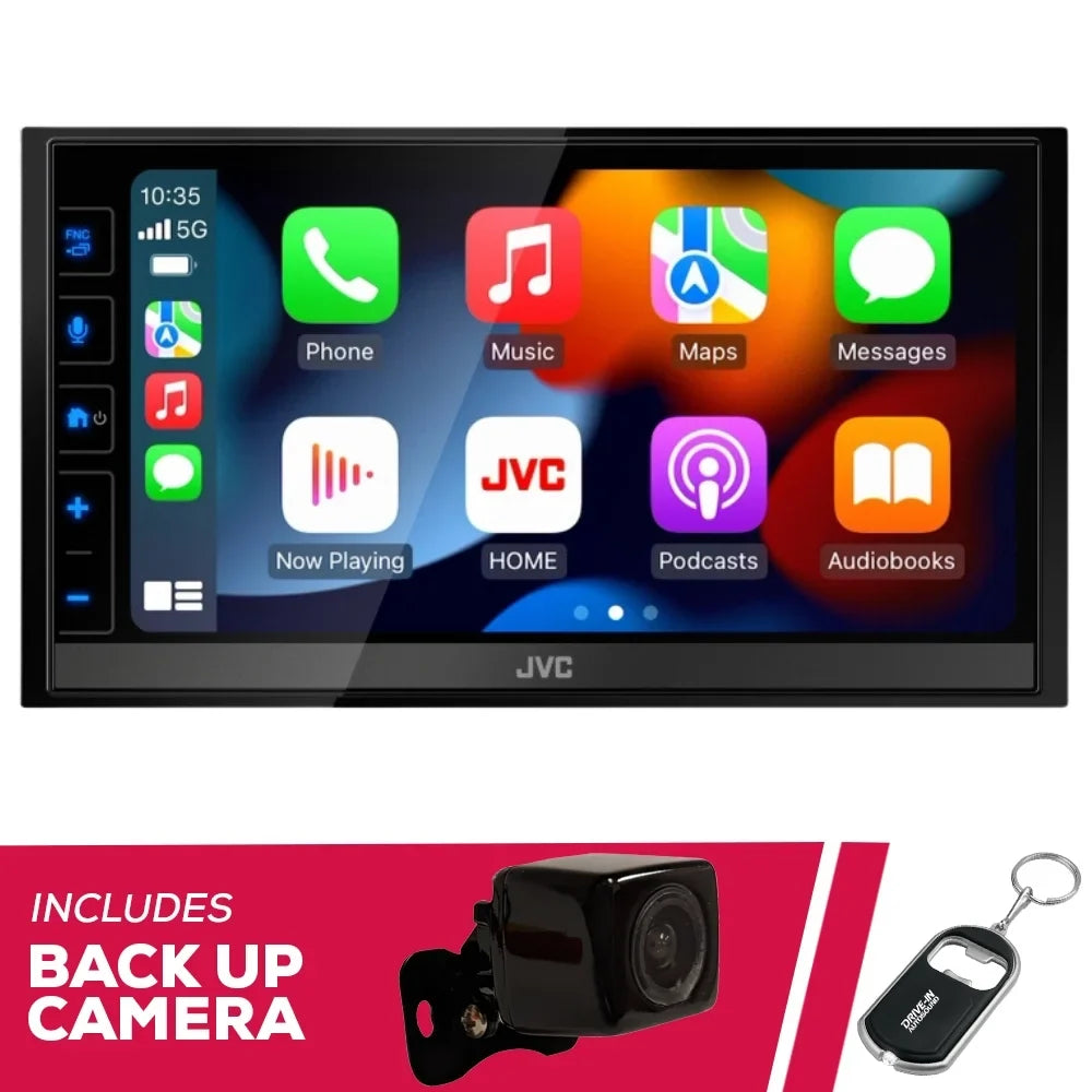 New JVC KW-M780BT 6.8" Double-DIN Digital Multimedia Receiver with Backup Camera
