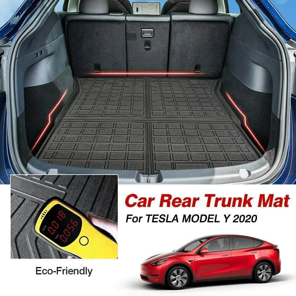 Trunk Liner Cargo Mat Carpet for Tesla Model Y 2020-2023 All Climate Waterproof