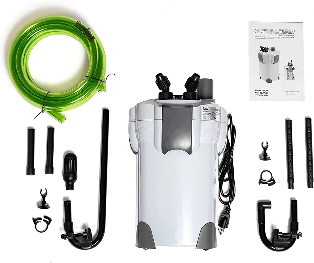 CNZ HW-402B 265GPH Canister Filter with Built-in 9w Sterilizer