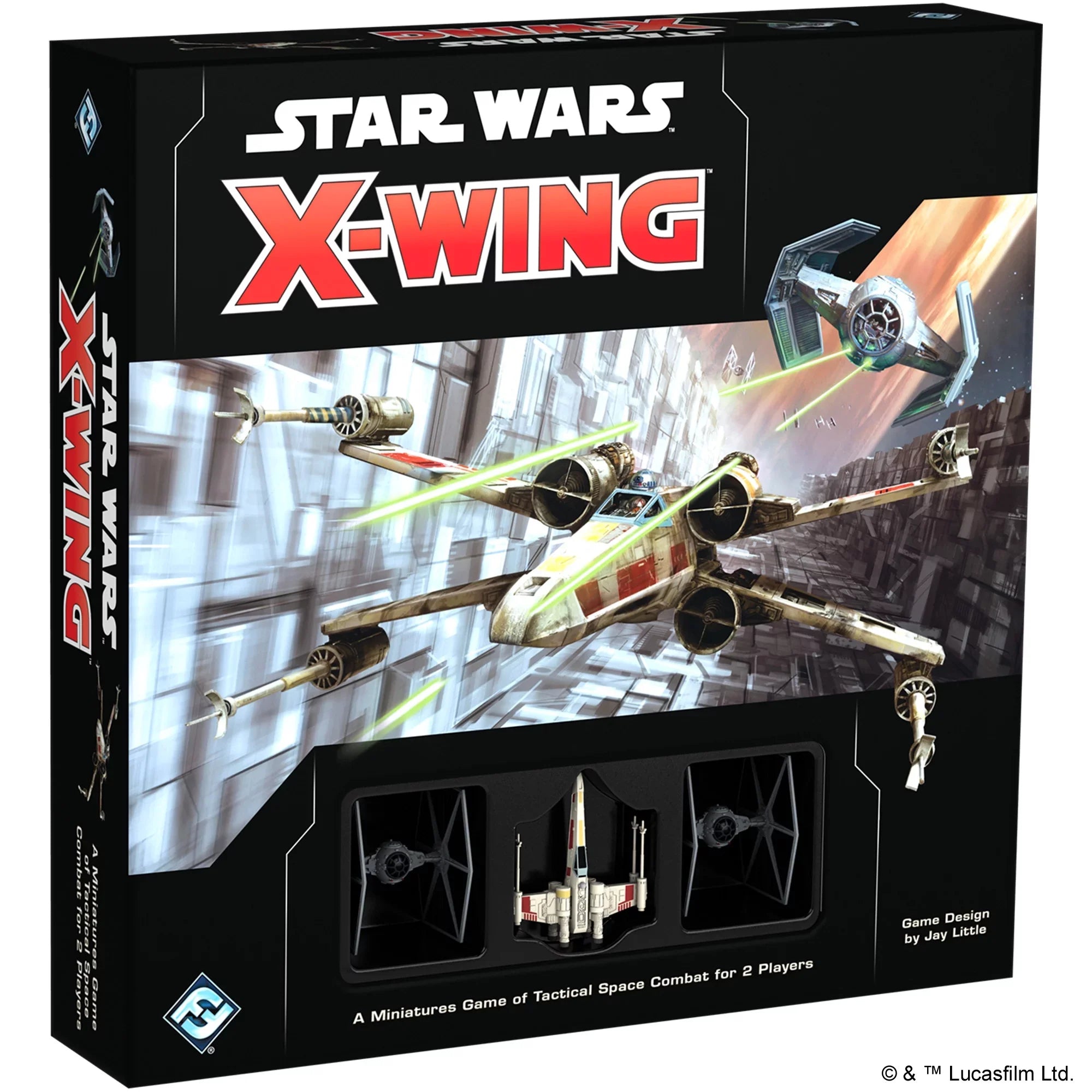 Star Wars: X-Wing Miniatures Battle Game Core Set, 2nd Edition for Ages 14 and up, from Asmodee