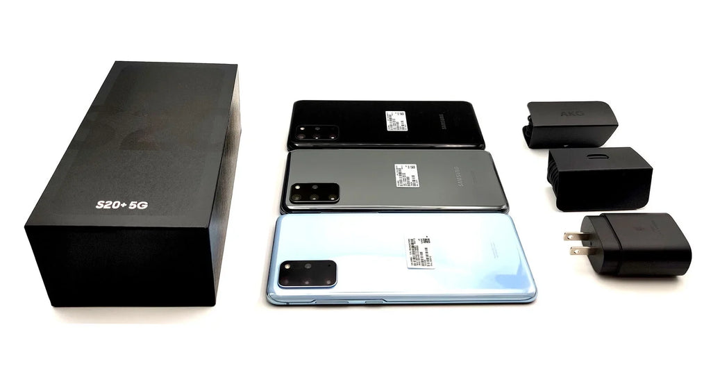 Fully Unlocked Samsung Galaxy S20+ Plus 5G 128GB SM-G986U [RETAIL BOX]