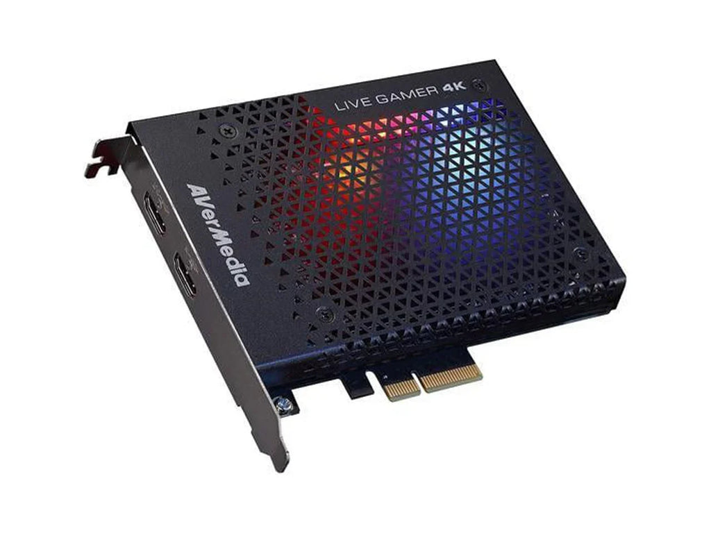 AVerMedia Live Gamer 4K - 4Kp60 HDR Capture Card, Ultra-Low Latency for Broadcasting and Recording PS4 Pro and Xbox One X, PCIe Gen2x4 (GC573)