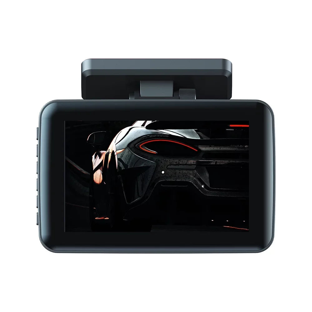 Auto Safety Driving Recorder with Triple Camera Dash Cam, Night Vision & Motion Detection