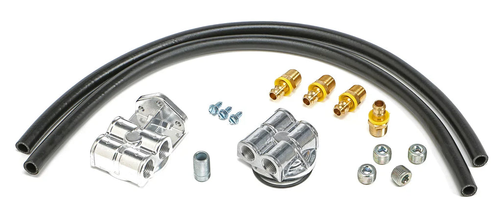 Trans-Dapt Performance Products 1813 Single Oil Filter Relocation Kit