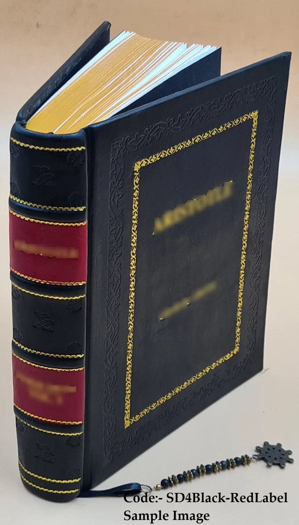 La prison d'Ã‰dimbourg / Walter Scott ; traduction de M.-L. Daffry de La Monnoye,... ; dessins de MM. H. Clerget, Ferdinandus, D. Maillart et Pellicer 1884 [Premium Leather Bound]