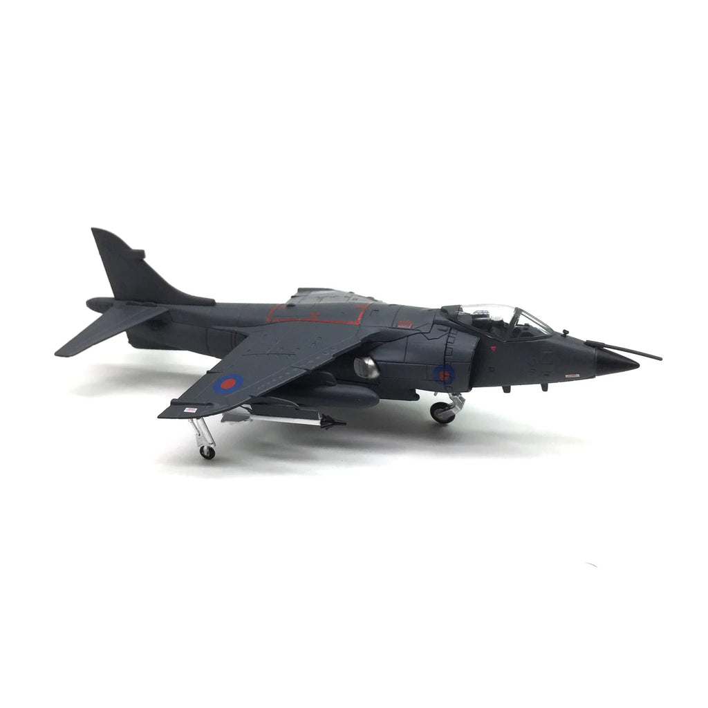 1:72 UK Air Force 1982 Sea Harrier Jet Fighter Model Military Fighter Aircraft Model Alloy Simulation Collection Display