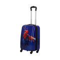 Marvel Spider-Man 21 Inch Kids Rolling Luggage, Hardshell Carry On Suitcase with Spinner Wheels, Blue