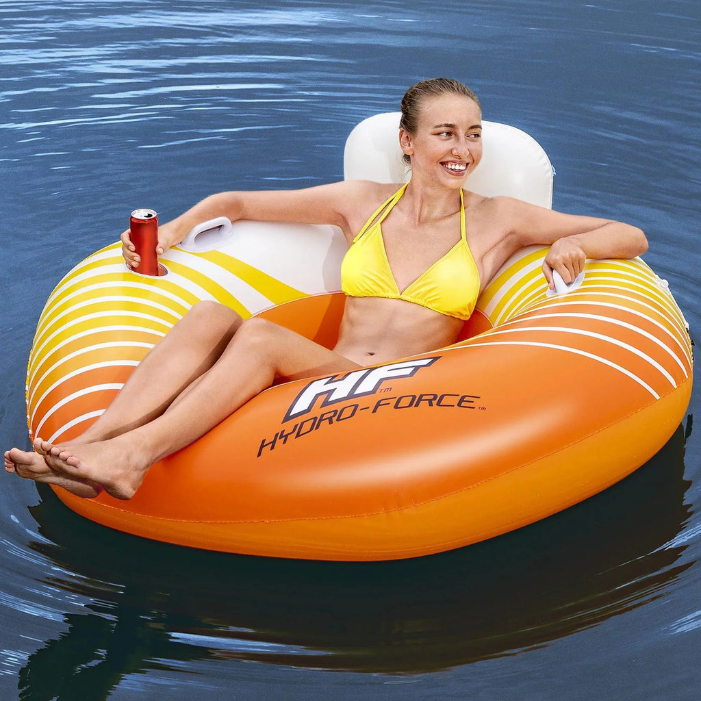 Hydro-Force 43399E Sunkissed Pool, Lake, River, and Beach Inflatable Tube