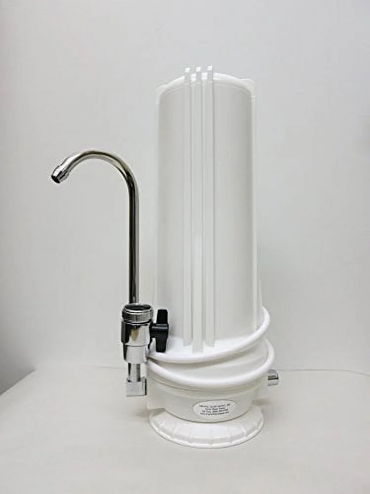 Countertop Water Filter KDF & GAC by Crystal Clear Supply