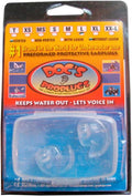 Doc's ProPlugs (pair) Clear, Vented - X-Large