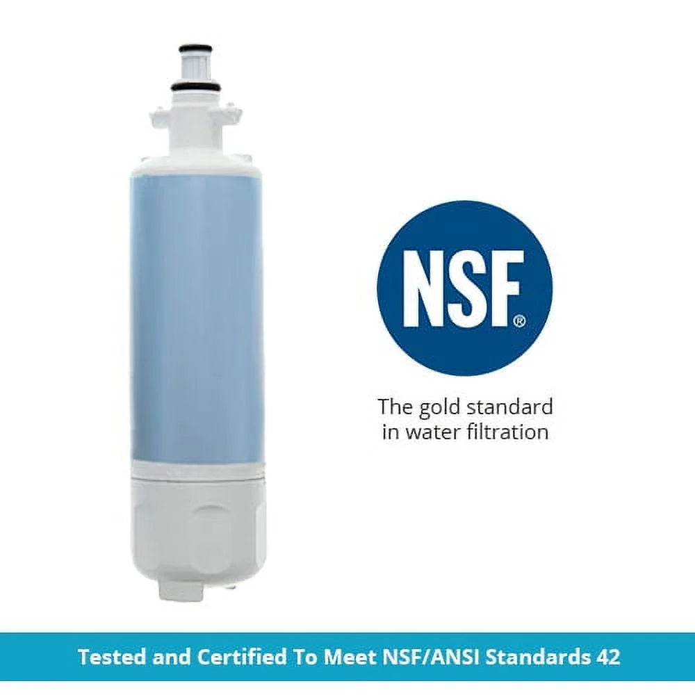 Replacement Water Filter For LG PF01 -by Refresh (2 Pack)