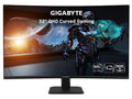GIGABYTE GS32QC 31.5" 165Hz 1440P Curved Gaming Monitor, 2560x1440 VA 1500R Display, 1ms (MPRT) Response Time, HDR Ready, 1x Display Port 1.4, 2x HDMI 2.0