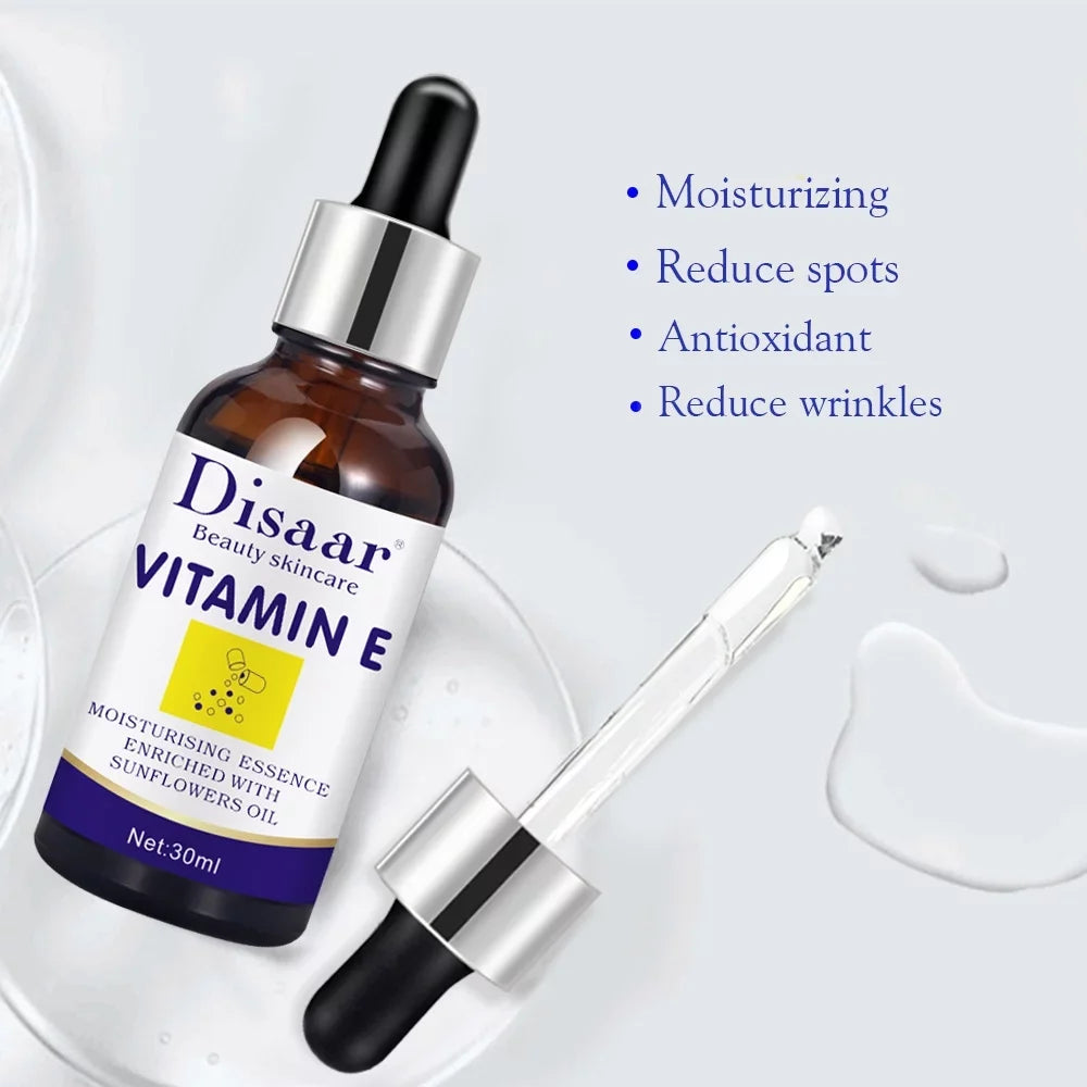 2 Pack Moisturizing Skin Therapy Oil for Face with Vitamin E, C & 10 Pure Facial Oil Blend, Rosehip Fragrance