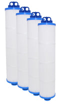 Neo-Pure BB150-PH20 Big Bubba 20 Micron Pleated Filter Cartridge Fitting with Watts BBC-150-P20 Big Bubba BBH-150 housing (4 Pack)