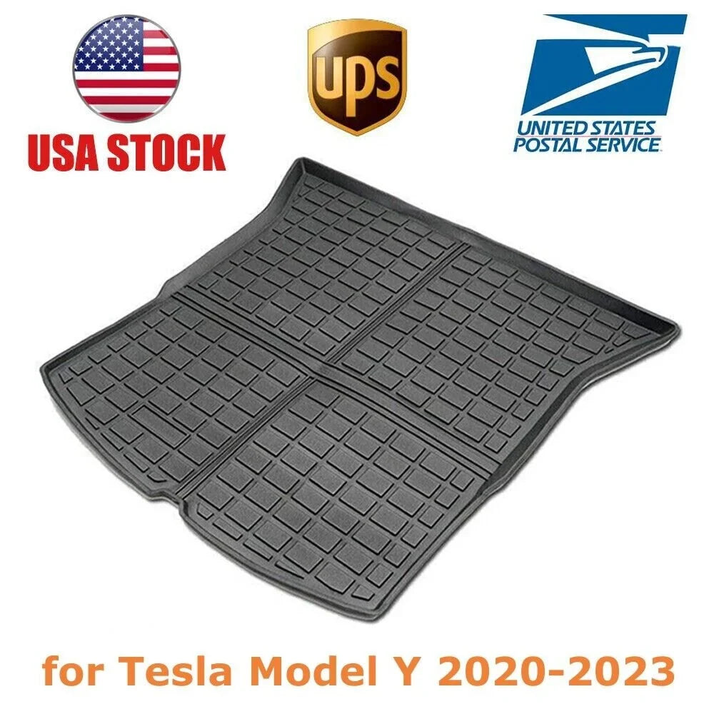 Trunk Liner Cargo Mat Carpet for Tesla Model Y 2020-2023 All Climate Waterproof