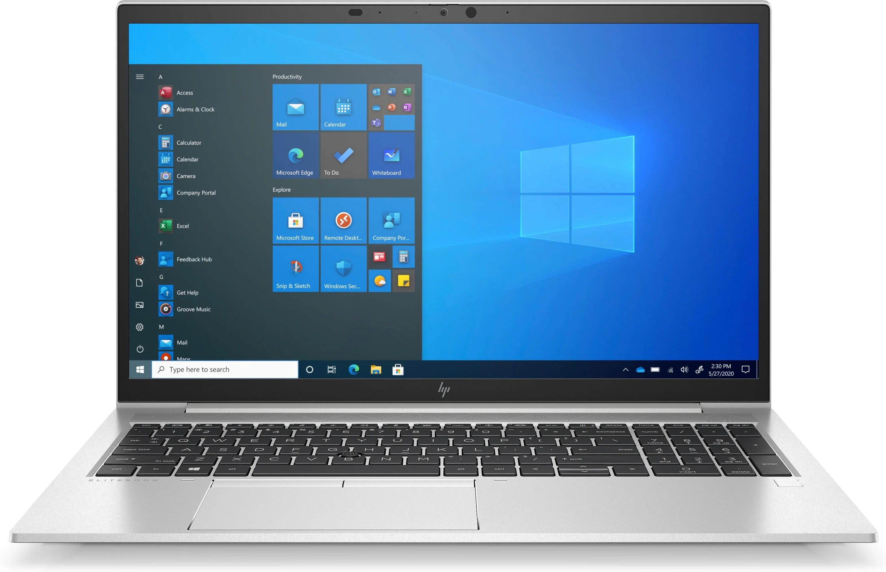 HP EliteBook Laptop Computer 15.6" FHD Touch Screen Intel Core i5 16 GB memory;