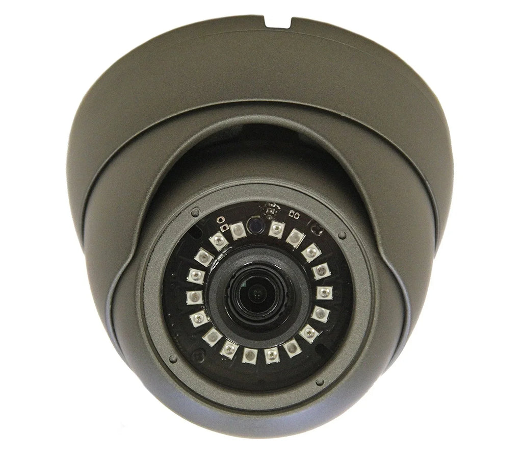 101AV Security Dome Camera 1080P 1920x1080 True Full-HD 4in1(TVI, AHD, CVI, CVBS) 3.6mm Fixed Lens SONY 2.4 Megapixel STARVIS Image Sensor In/Outdoor Smart IR DWDR Surveillance Home Office (Charcoal)
