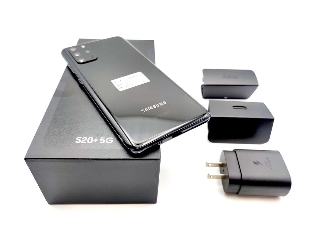 Fully Unlocked Samsung Galaxy S20+ Plus 5G 128GB SM-G986U [RETAIL BOX]