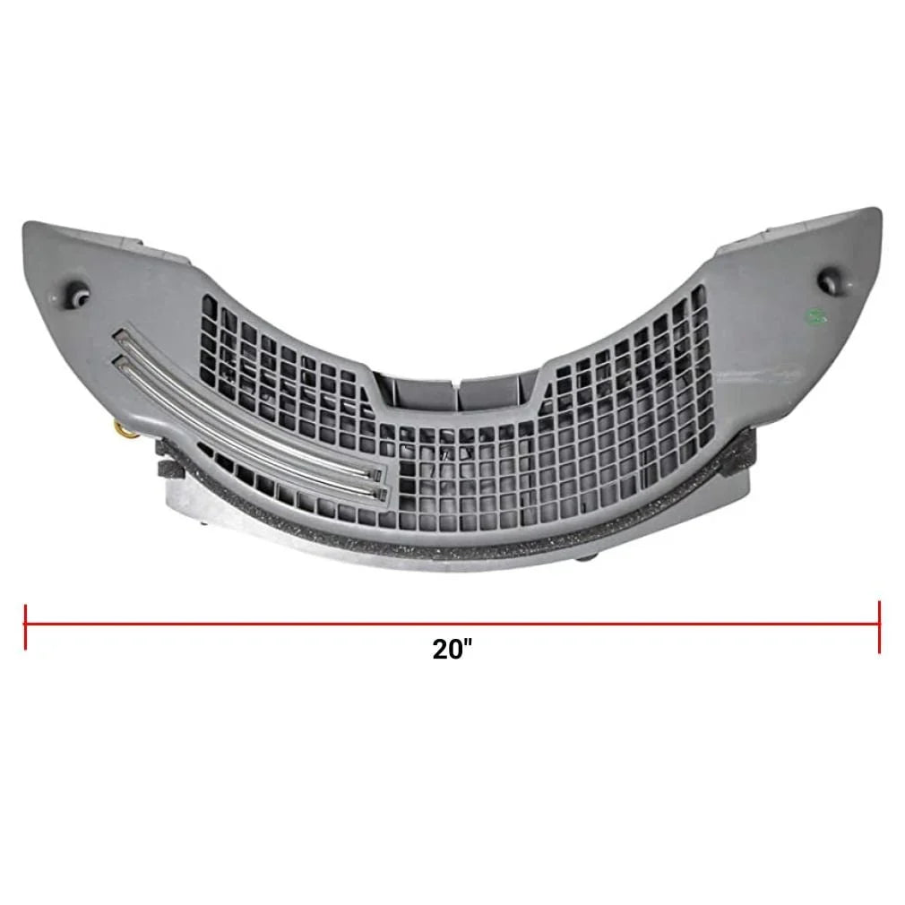 GLOB PRO SOLUTIONS W10672683 WPW10219012 CKD1368 Dryer Air Filter Housing 20" Length Approx. Replacemnt for and Suitable with Heavy DUTY