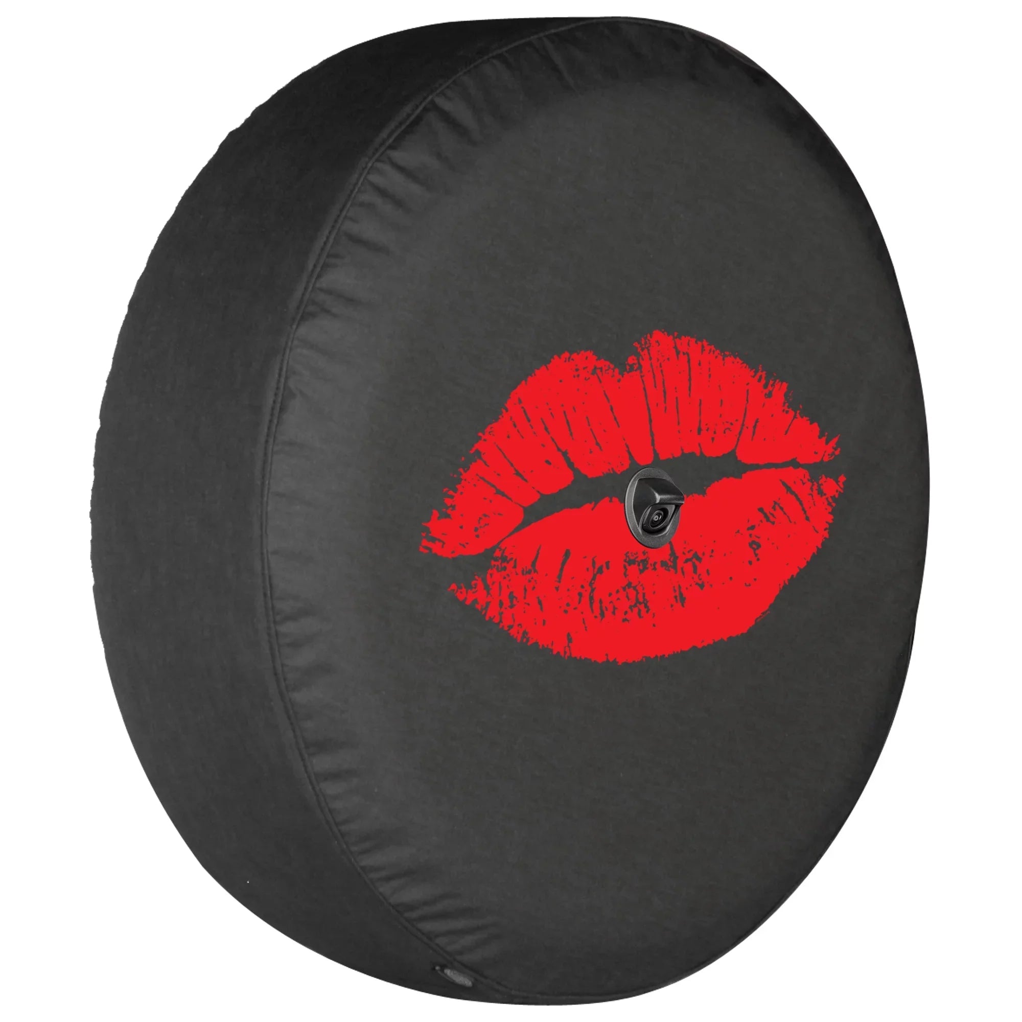 Boomerang - 33" Soft JL Tire Protection for Jeep JL Wrangler (w/ back-up camera) (2018-2020) - Rubicon - Hot Lips - Red
