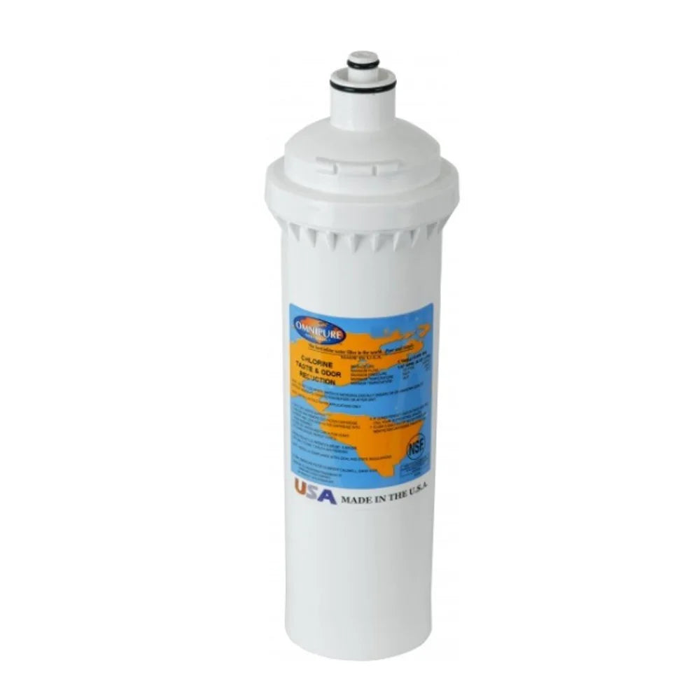 Package Of 7 Omnipure ELF-5M-P Carbon Block Filter with Scale Inhibitor Ev...