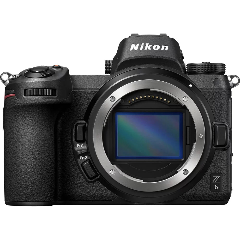 Nikon Z6 Mirrorless with 24mm f/1.8 S Lens + 64GB Storage + UV Filter + Extra Backup Battery + Case + Cleaning Kit - International Version