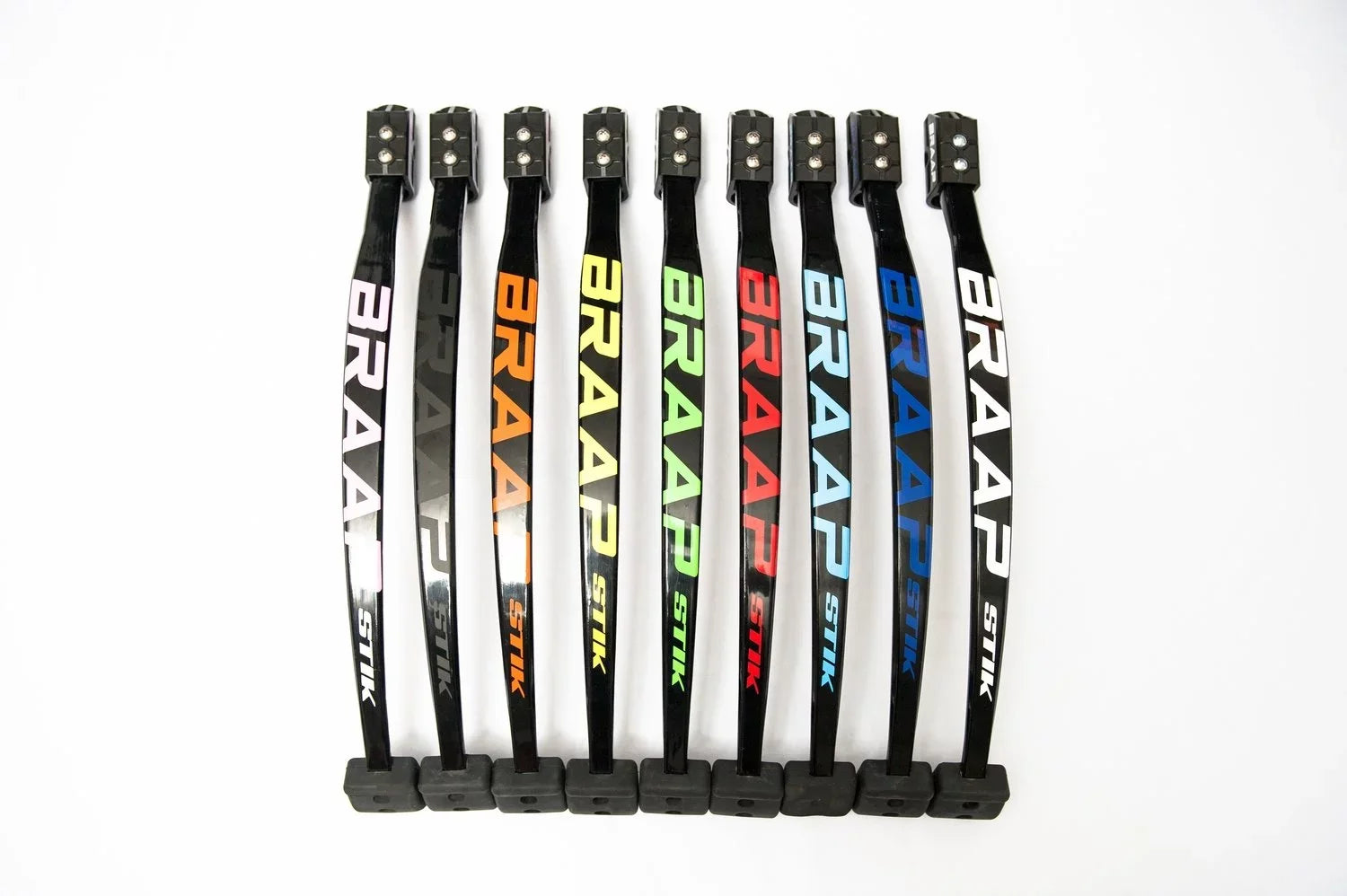 Braapstik Performance Land Paddle - White With Heavy Spring - Longboard / Longboarding / Skateboard / Skateboarding