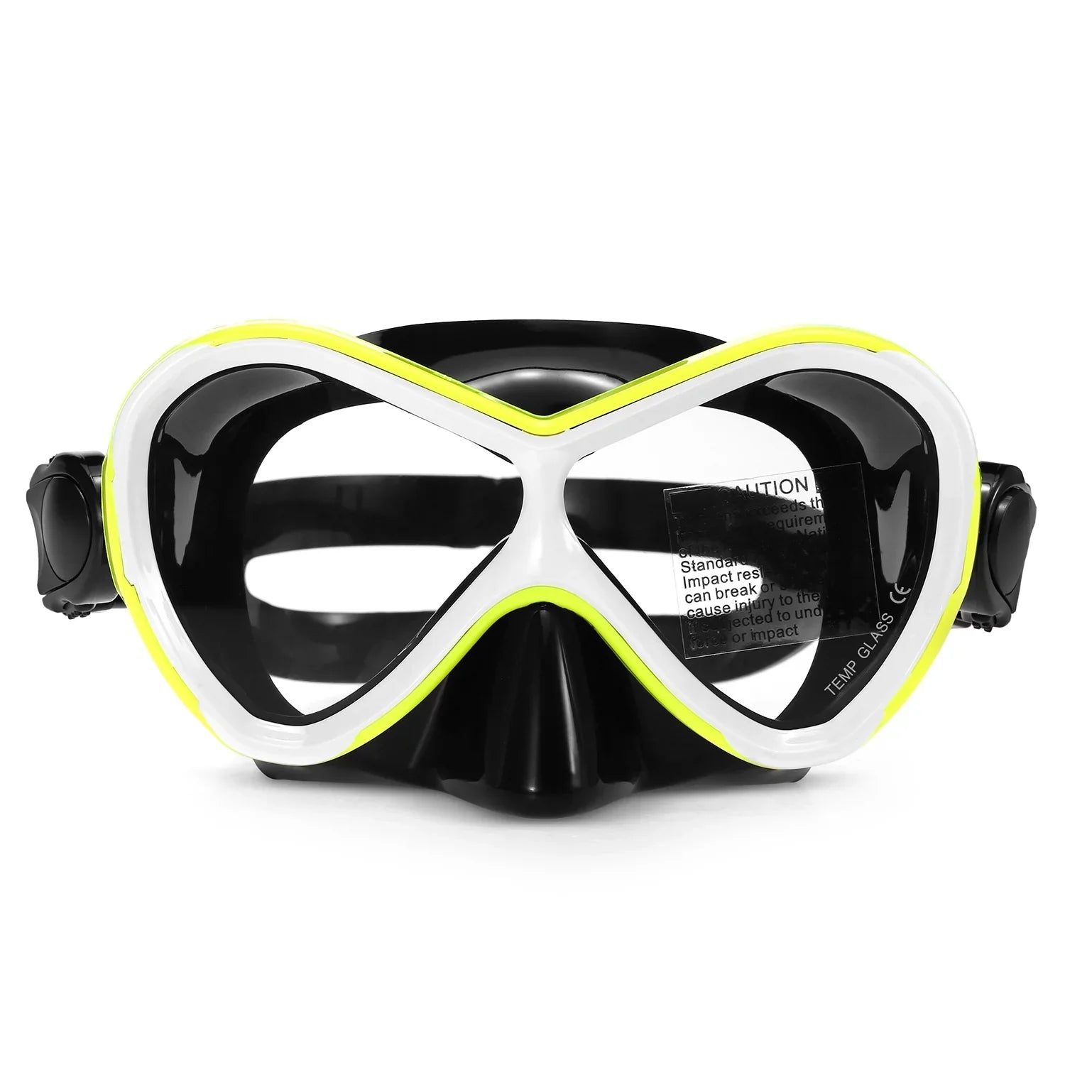 Apexeon Kids Professional Swimming Goggles with Snorkel Tube Set - Fog Impervious Goggles for Snorkelers - Excellent for Kids' Water Excursions