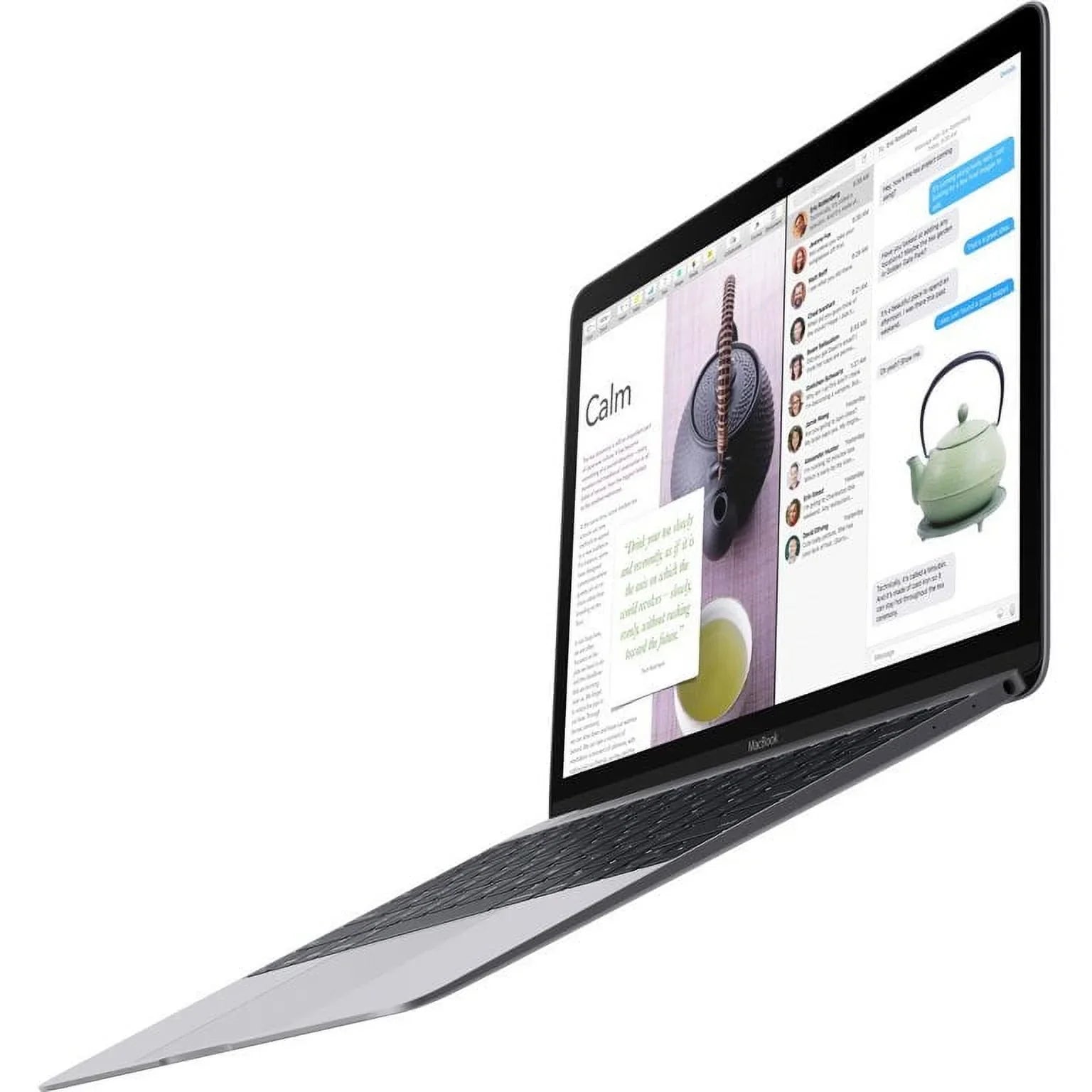 Apple MacBook MNYJ2E/A 12" with Retina Display (1.3GHz Dual Core Intel i5, 8GB RAM, 512GB HD, 512 GB) Silver (Spanish Keyboard)(New-Open-Box)